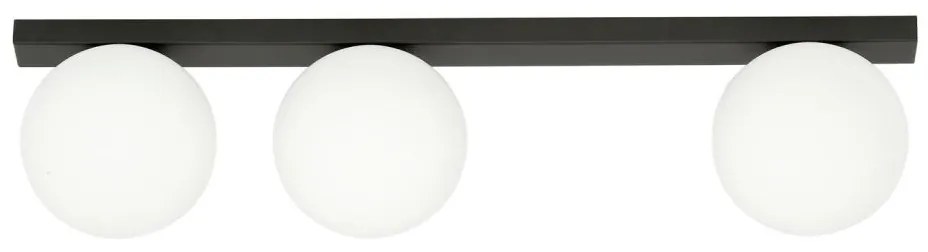 Stropné svietidlo FIT 3xE14/10W/230V čierna/biela