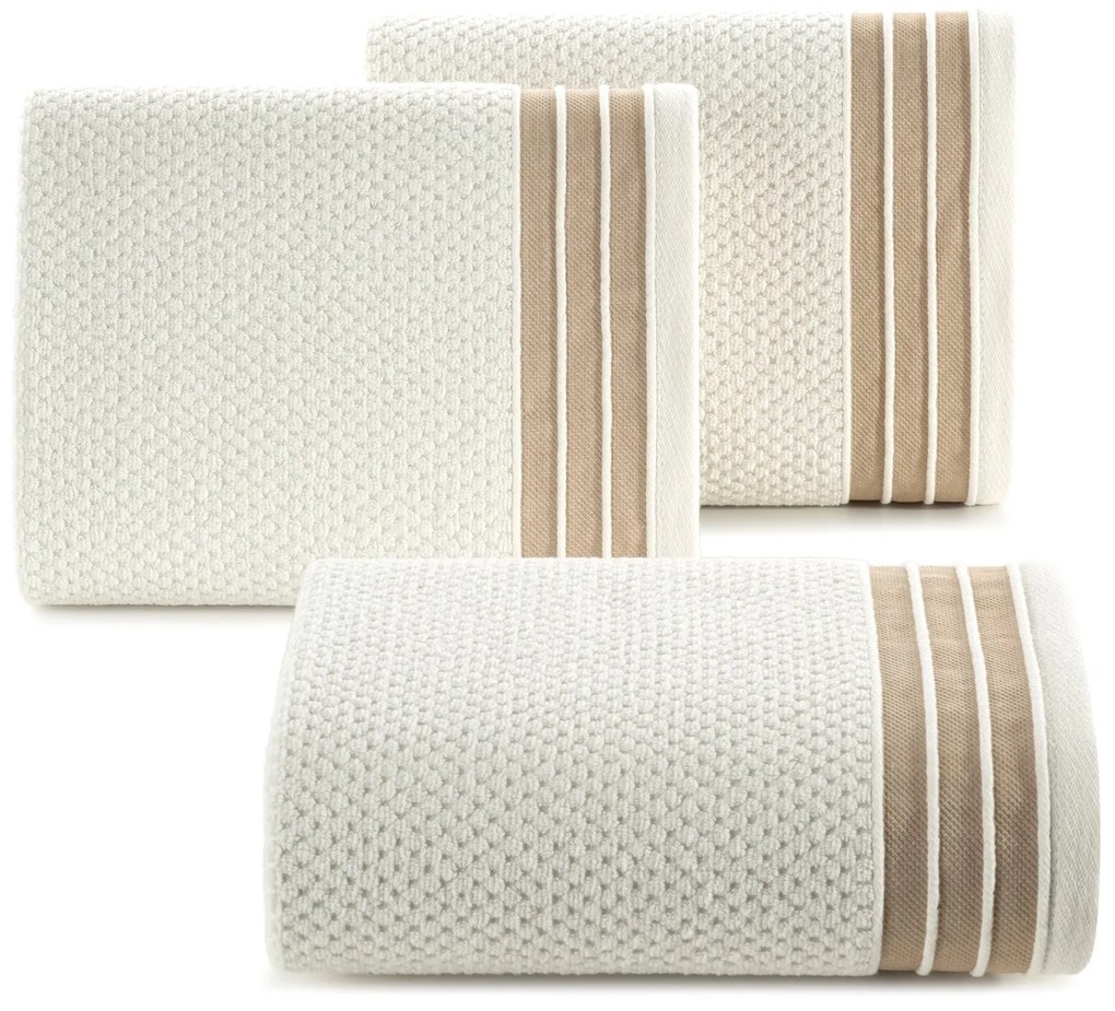 FROTÉ UTERÁK MADLEN SADA 3KS 70X140 CM KRÉMOVÁ