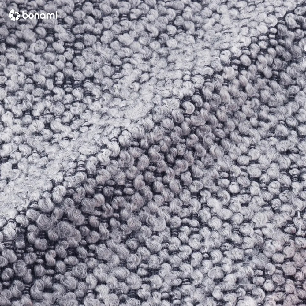 Čierno-sivá barová stolička s nastaviteľnou výškou (výška sedadla 55 cm) Patricia – Actona