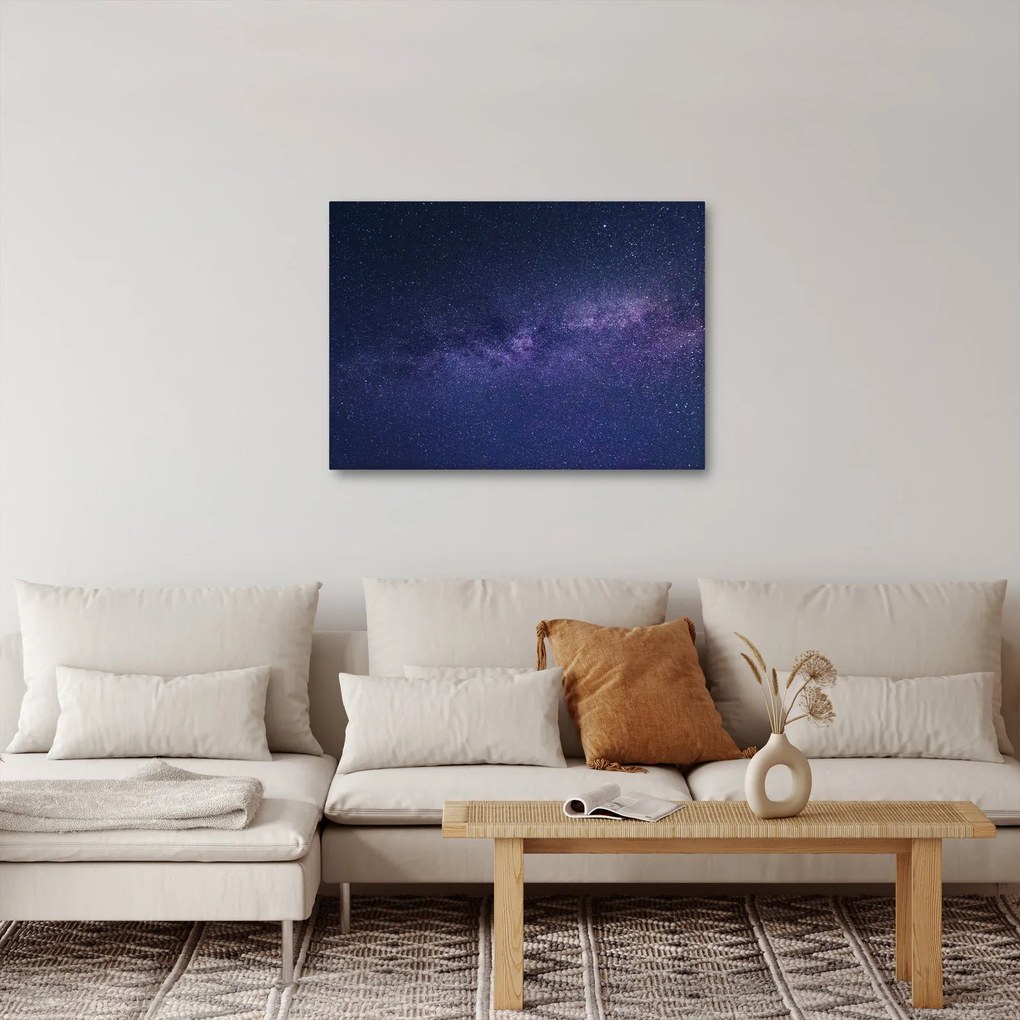 Obraz nočnej oblohy (70x50 cm)