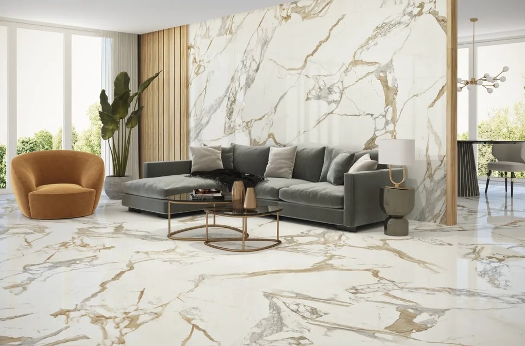 Dlažba Medici Gold Pulido 120x260