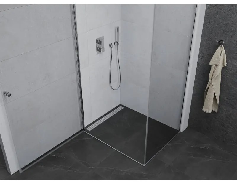 Mexen Pretoria sprchovací kút 85x90cm, 6mm sklo, chrómový profil-číre sklo, 852-085-090-01-00