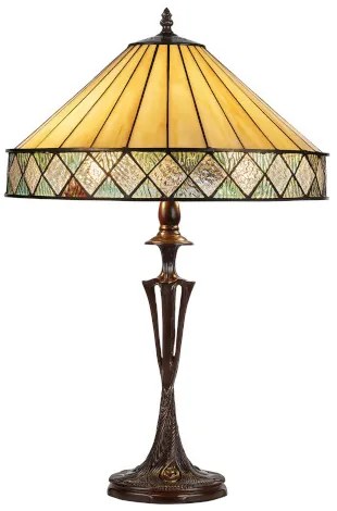 Lampa Tiffany kolekcia ATRIA PEACOCK 60*Ø40 2*E27