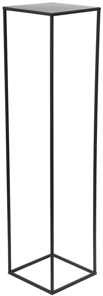 STOJAN NA KVETINÁČ SIMPLE1 100X24X24 CM ČIERNA