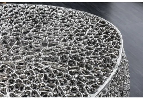 Konferenčný stôl 40284 120x70cm Aluminium Silver  - Komfort-nábytok