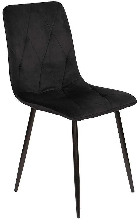 Stolička Naomi čierna