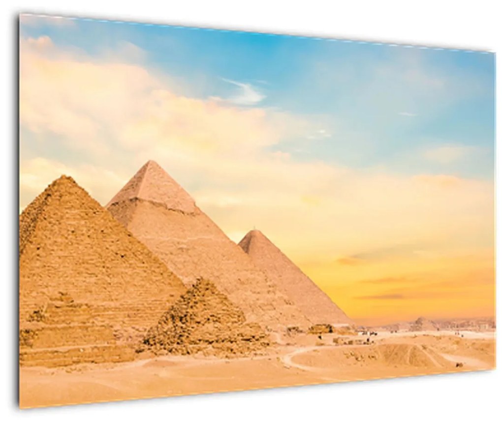 Obraz egyptských pyramíd (90x60 cm)