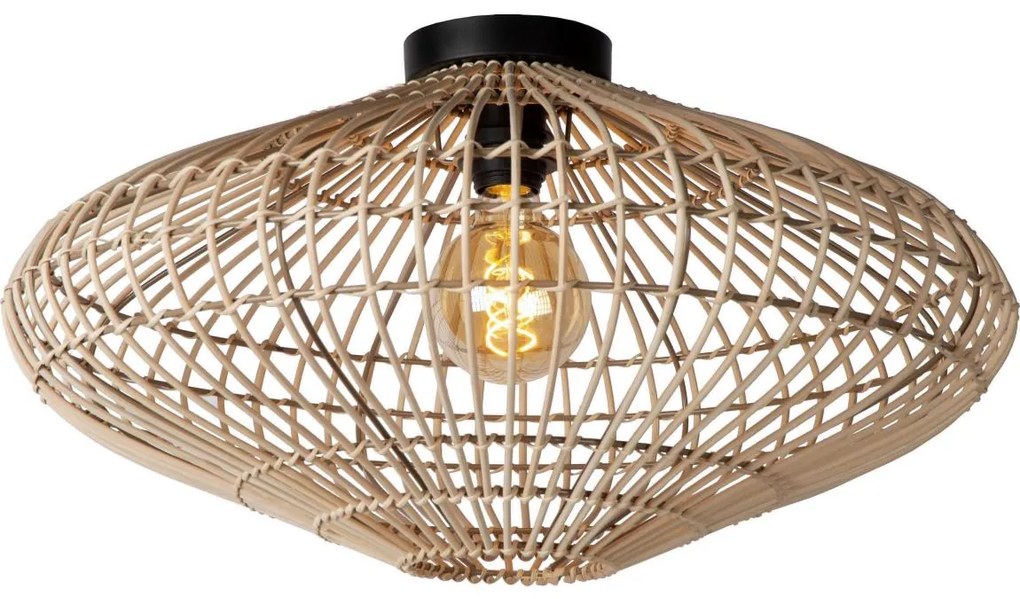 Lucide 03135/56/72 - Stropné svietidlo MAGALI 1xE27/40W/230V pr. 56 cm béžová