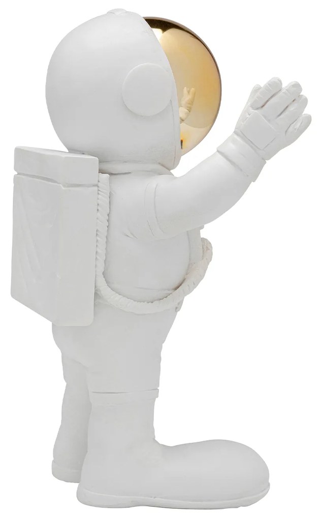 Welcome Astronaut dekorácia biela 27 cm