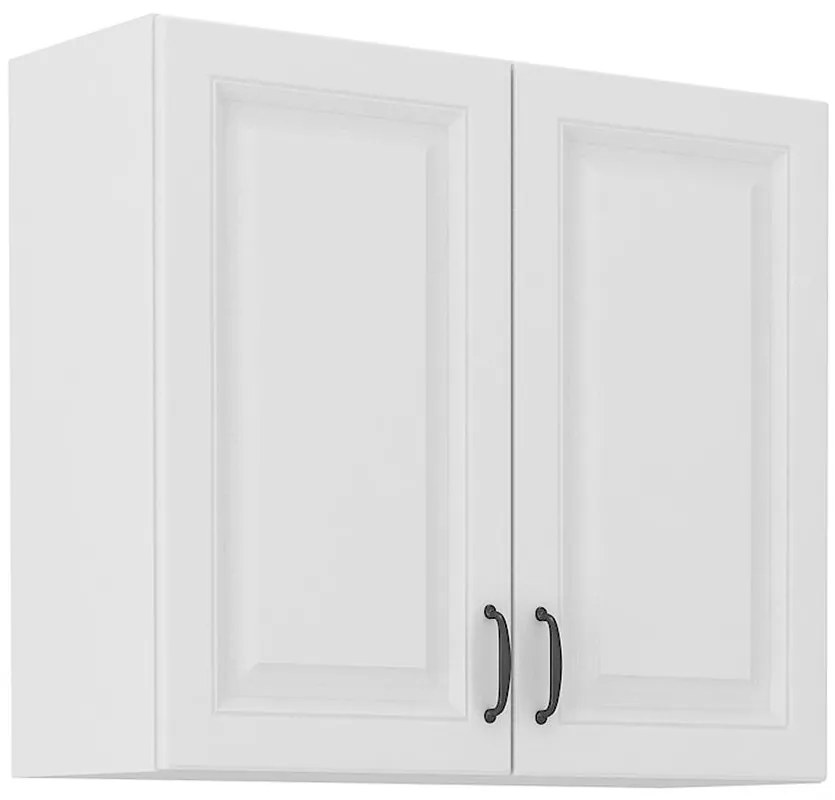 Kuchynská skrinka STILO biely mat/biely 80g-72 2f