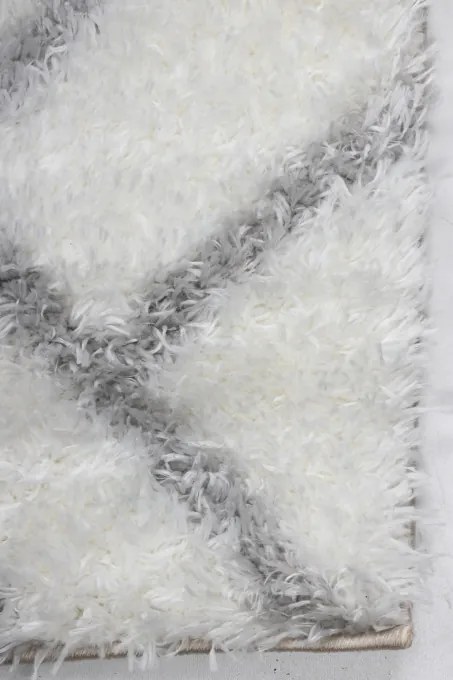 Koberec BOHO 654 sivý / krémový