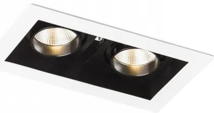 RED - Design Rendl - R12857 - LED Podhľadové svietidlo BONDY 2xLED/7W/230V