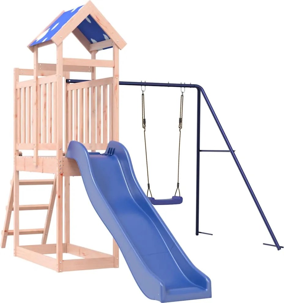 vidaXL Vonkajšia súprava na hranie drevo douglas