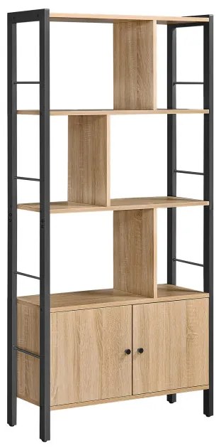 Úložná polica OSKAR LBC022B11 hnedá