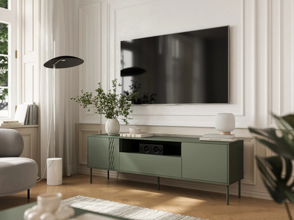 Cama Zelený TV stolík Trese 180
