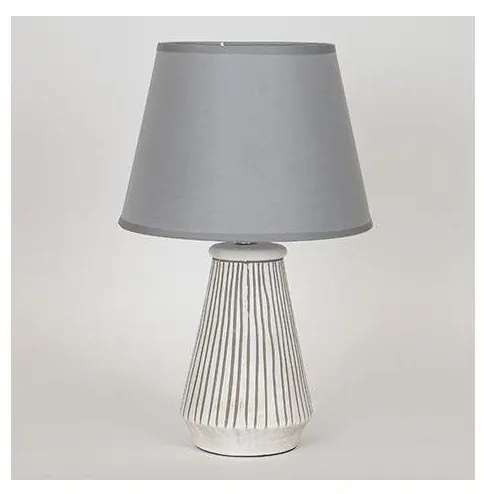 Stolná lampa 1xE14/40W/230V patina/šedá