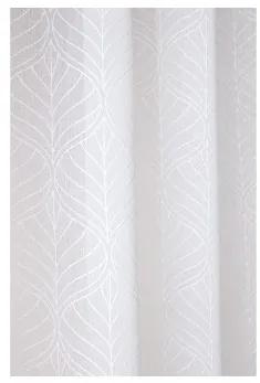 Sammer Kvalitná biela záclona so zaujímavým vzorom 140 x 280 5908224004710