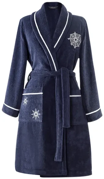 Soft Cotton Dámsky krátky župan MARINE LADY