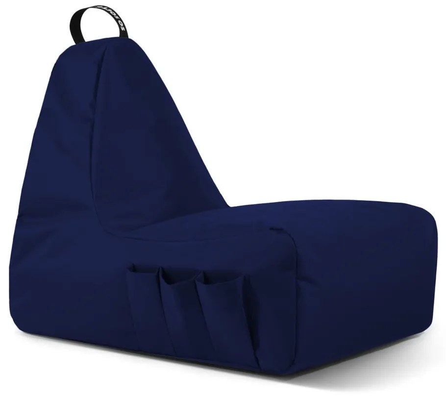 Tmavomodrý sedací vak Chill Gamer XL – So Soft?