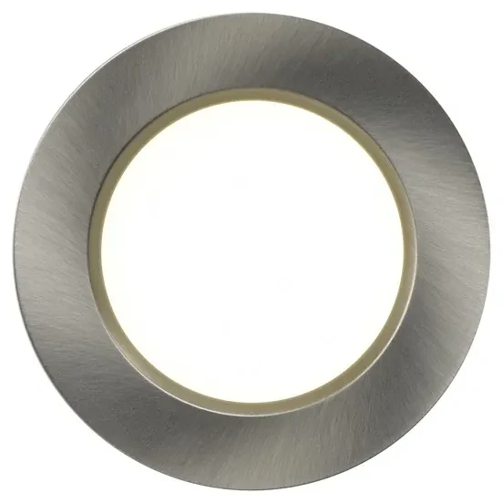 NORDLUX Sada 3x LED svetlo nad kuchynskú linku KITCHENIO, 2W, 6,4cm, okrúhle, strieborné