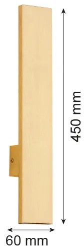 Argon 4724 - LED Nástenné svietidlo FREEMONT LED/6W/230V 45 cm