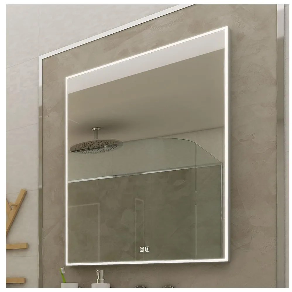 NIMCO ZP 13002VX - LED Kúpeľňové podsvietené zrkadlo 3000-6500K 80x60 cm IP44