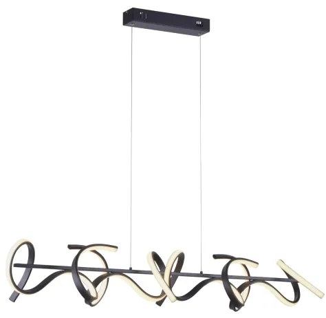 Leuchten Direkt 19033-18 - LED Stmievateľný luster na lanku CURLS 4xLED/10,2W/230V