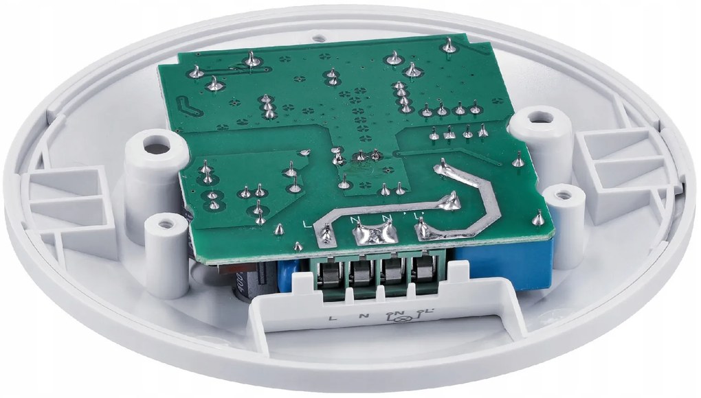 ECOLIGHT PIR pohybové čidlo nastaviteľné IP20 - 110-240V - 360 ° - biela