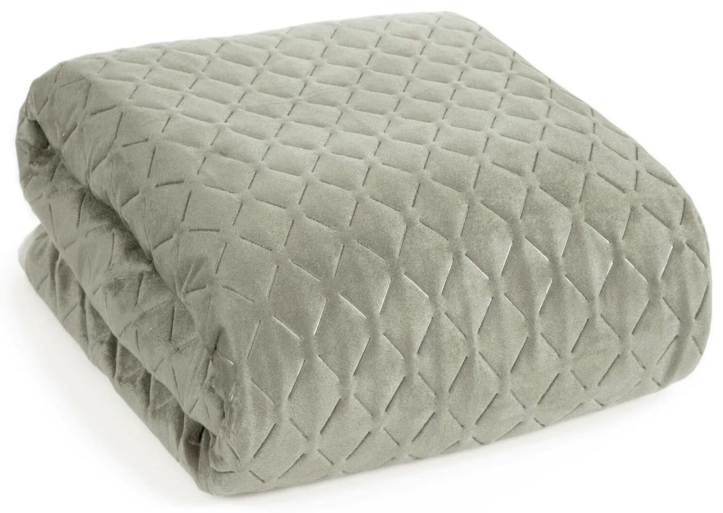 PREHOZ NA POSTEĽ DIMON 200X220 CM STRIEBORNÝ