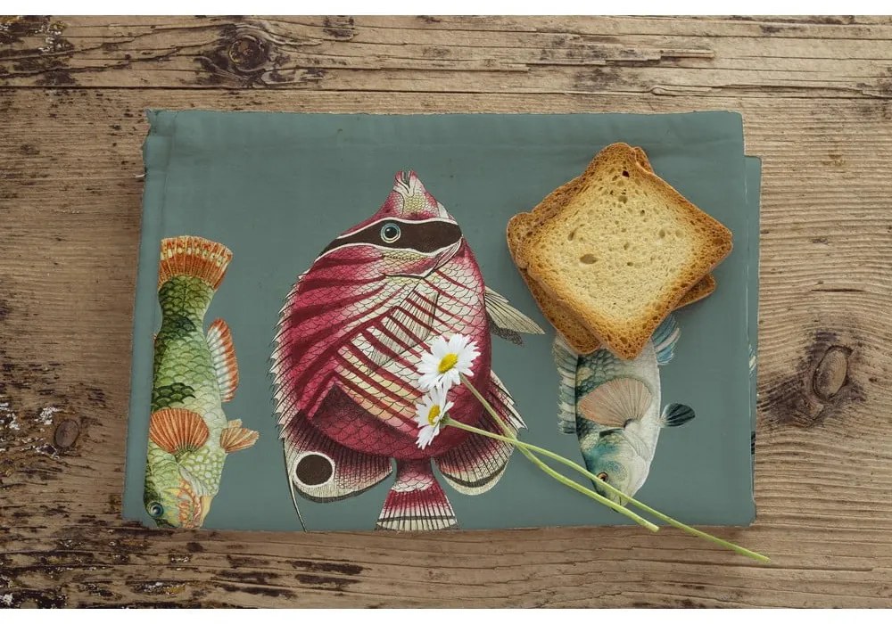 Utierky v súprave 2 ks 47x65 cm Fish in the Ocean – Really Nice Things