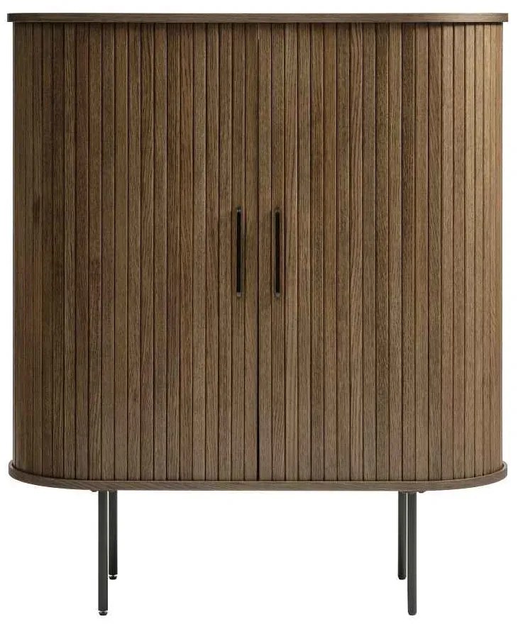 Dizajnová skrinka Vasiliy 118 cm dymový dub