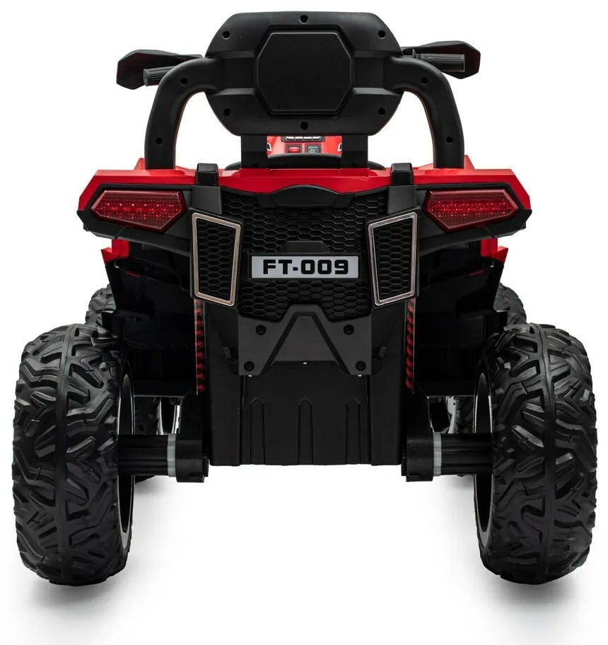 Detská elektrická štvorkolka Baby Mix Baby Rave 4x 4 , červená