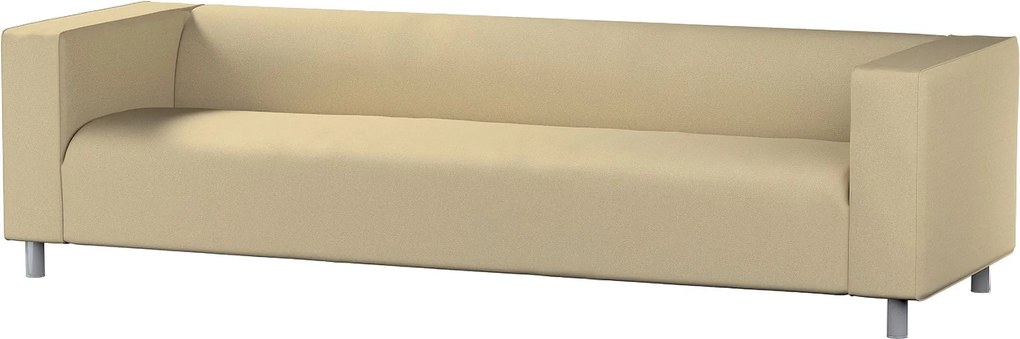 Poťah na sedačku Klippan (pre 4 osoby) farba produktu zelená látka zapletaná