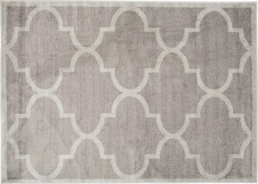 TA Koberec H161A TMAVO_ŠEDÁ/TMAVO_ŠEDÁ AZÚROVÁ Rozmer: 140x190 cm