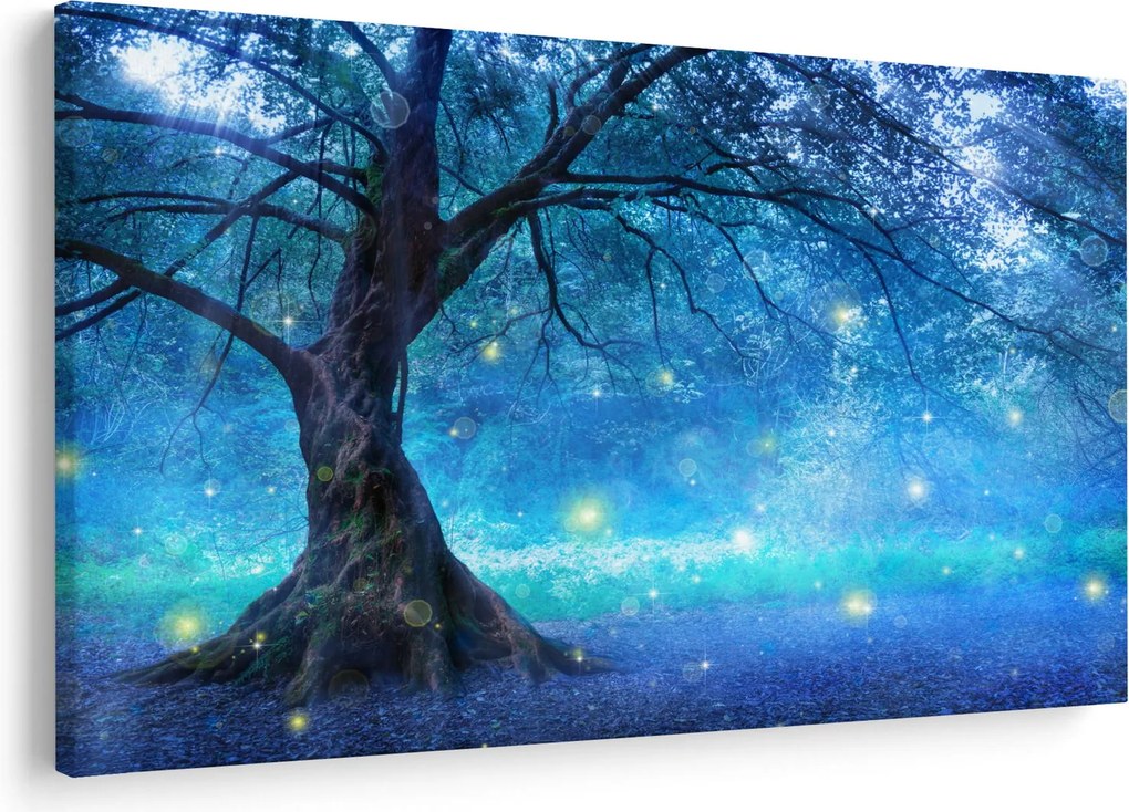 Obraz - Mystický les (90x60 cm)