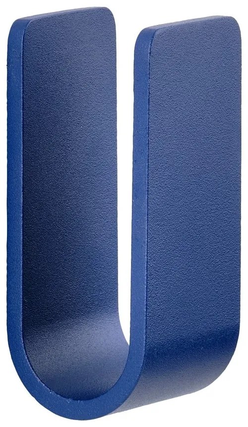 Modrý nástenný kovový háčik Ume – Zone