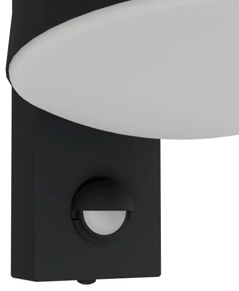 Eglo 97451 - Vonkajšie nástenné svietidlo so senzorom CALDIERO 1xE27/10W/230V IP44