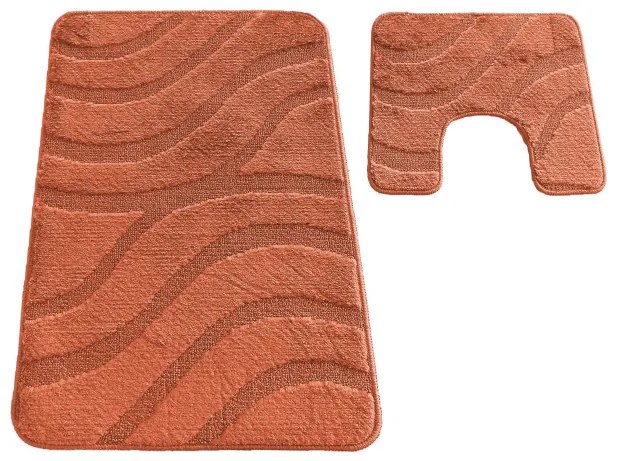 Sada kúpeľňových koberčekov Montana Symphony Ginger