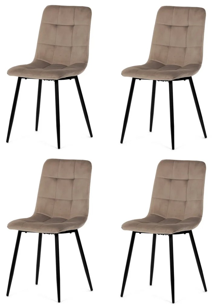 Súprava jedálenských stoličiek CT-281 CRM4, 4 ks