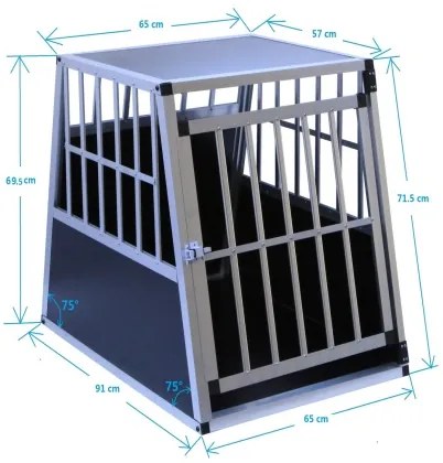 LEOPET cestovní box, přepravka pro psa M