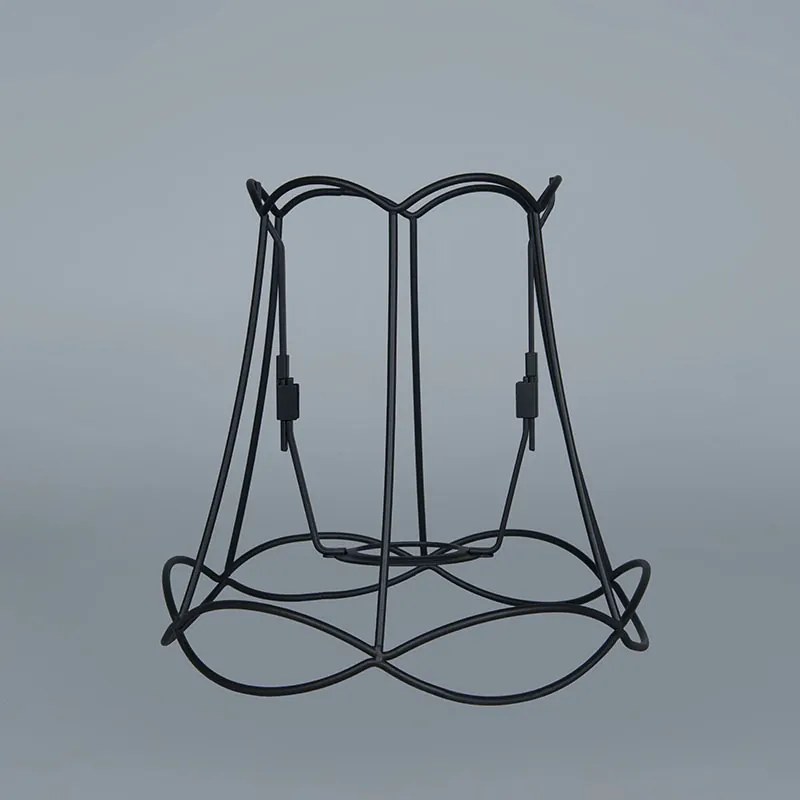 Kovový tienidlo čierny 20/19 - Granny Frame