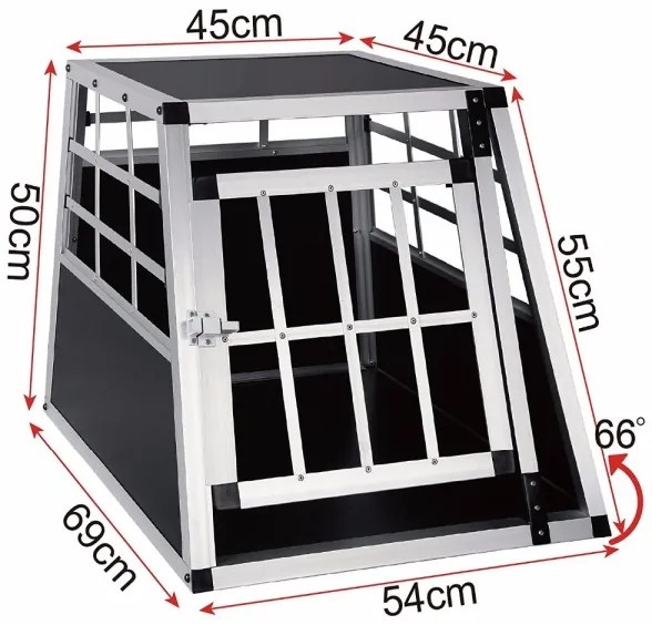 LEOPET cestovní box, přepravka pro psa S
