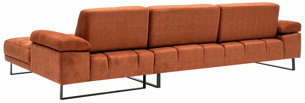 Rohová pohovka Mustang Small Right Orange