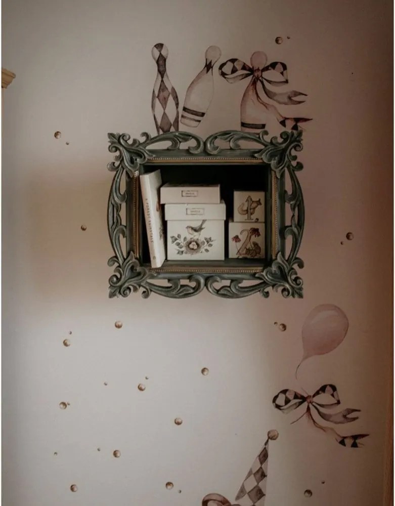 Samolepka do detskej izby plyšový medvedík Teodor 75x100cm