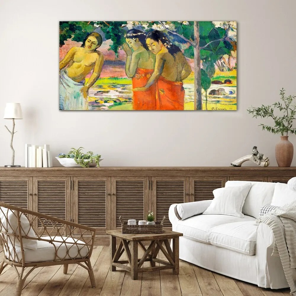 Sklenený obraz Ženy príroda gauguin