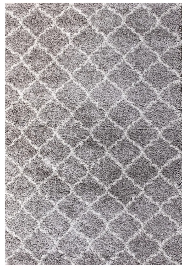 Koberec Royal Morocco light grey/cream 67x130cm