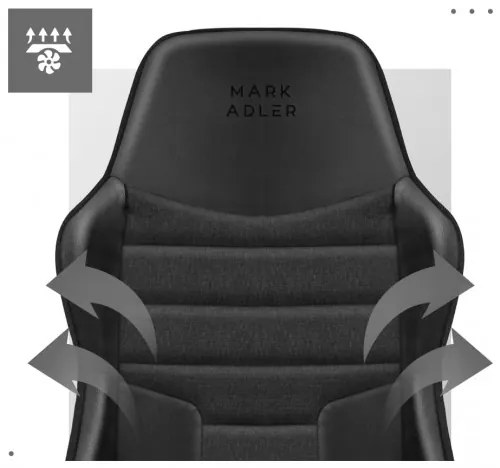 Kancelárska stolička Mark Adler - Boss 4.2 Black