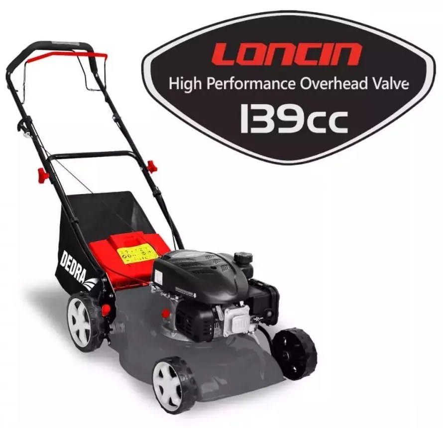 Samochodná motorová kosačka 2,4kW,139cc Loncin,43cm