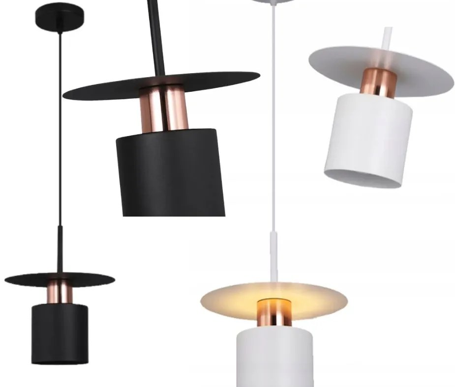 Elegantná lampa s moderným dizajnom Biela