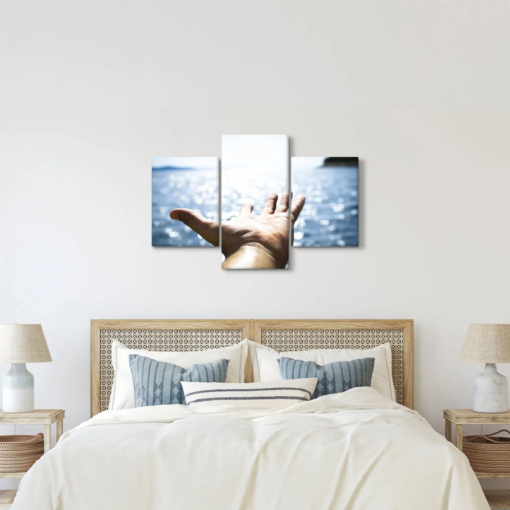 Obraz otvorenej dlane (90x60 cm)